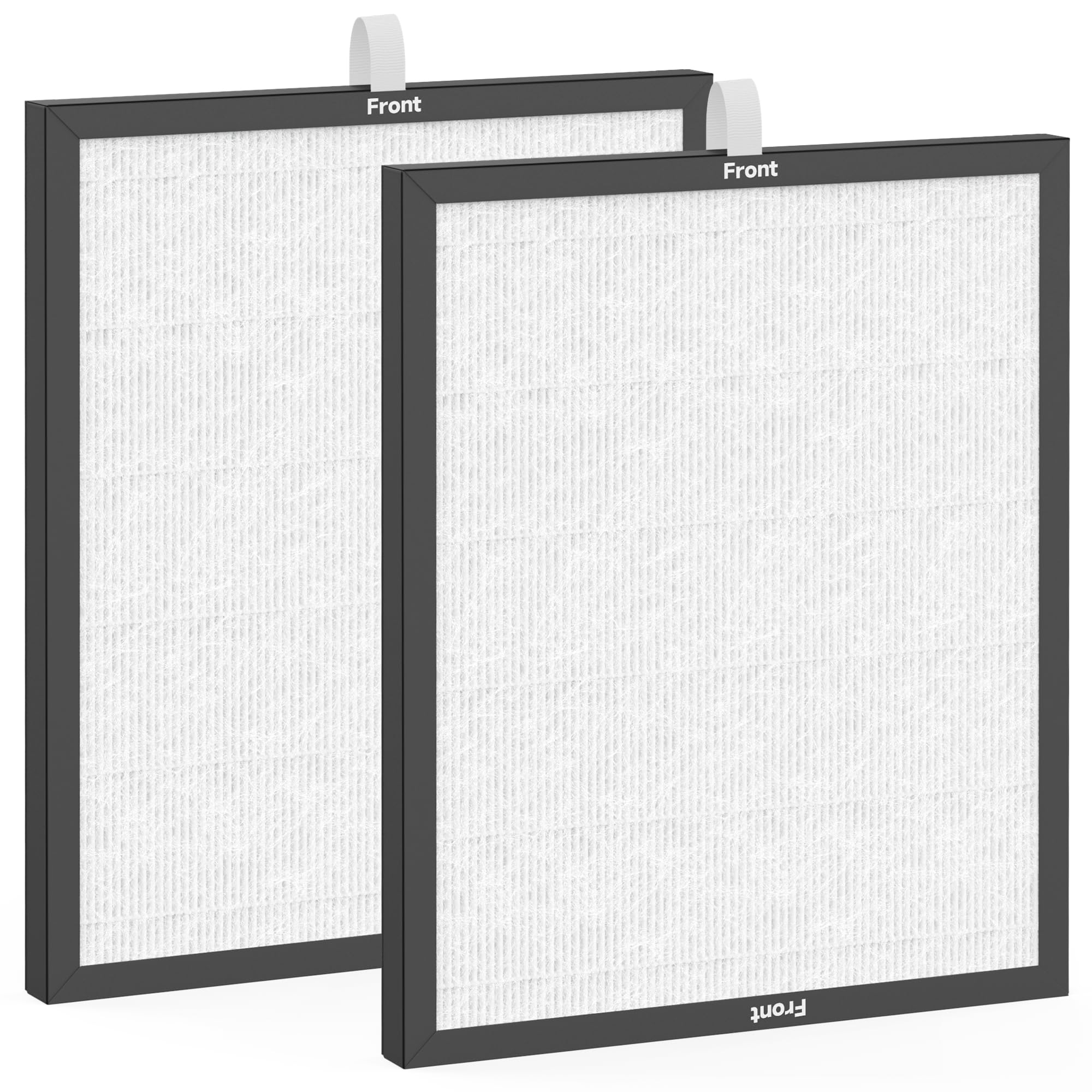 FCFMY TL2867 replacement HEPA filter close-up captures 0.3 μm particles for cleaner air.