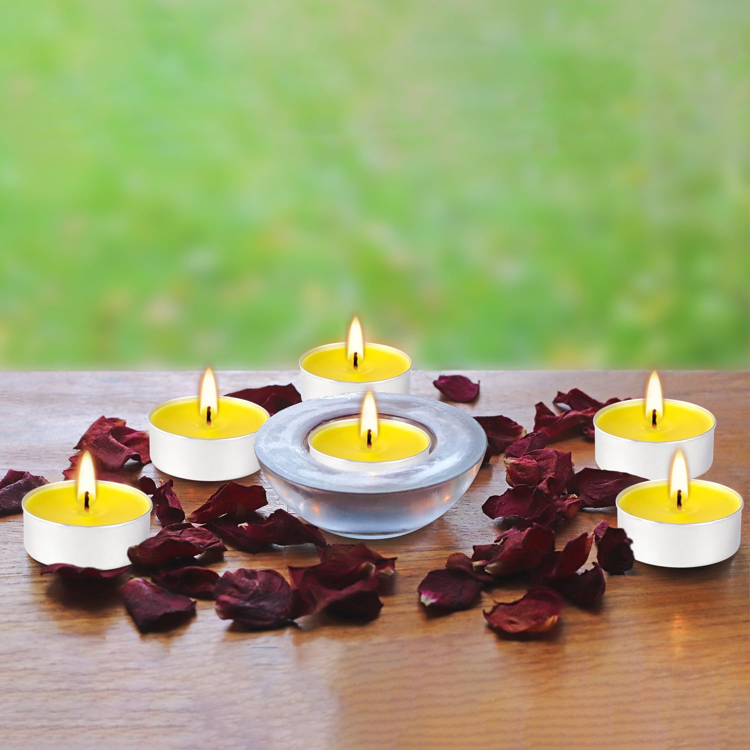 Fclayvts emergency-light-tealights offer reliable backup illumination.