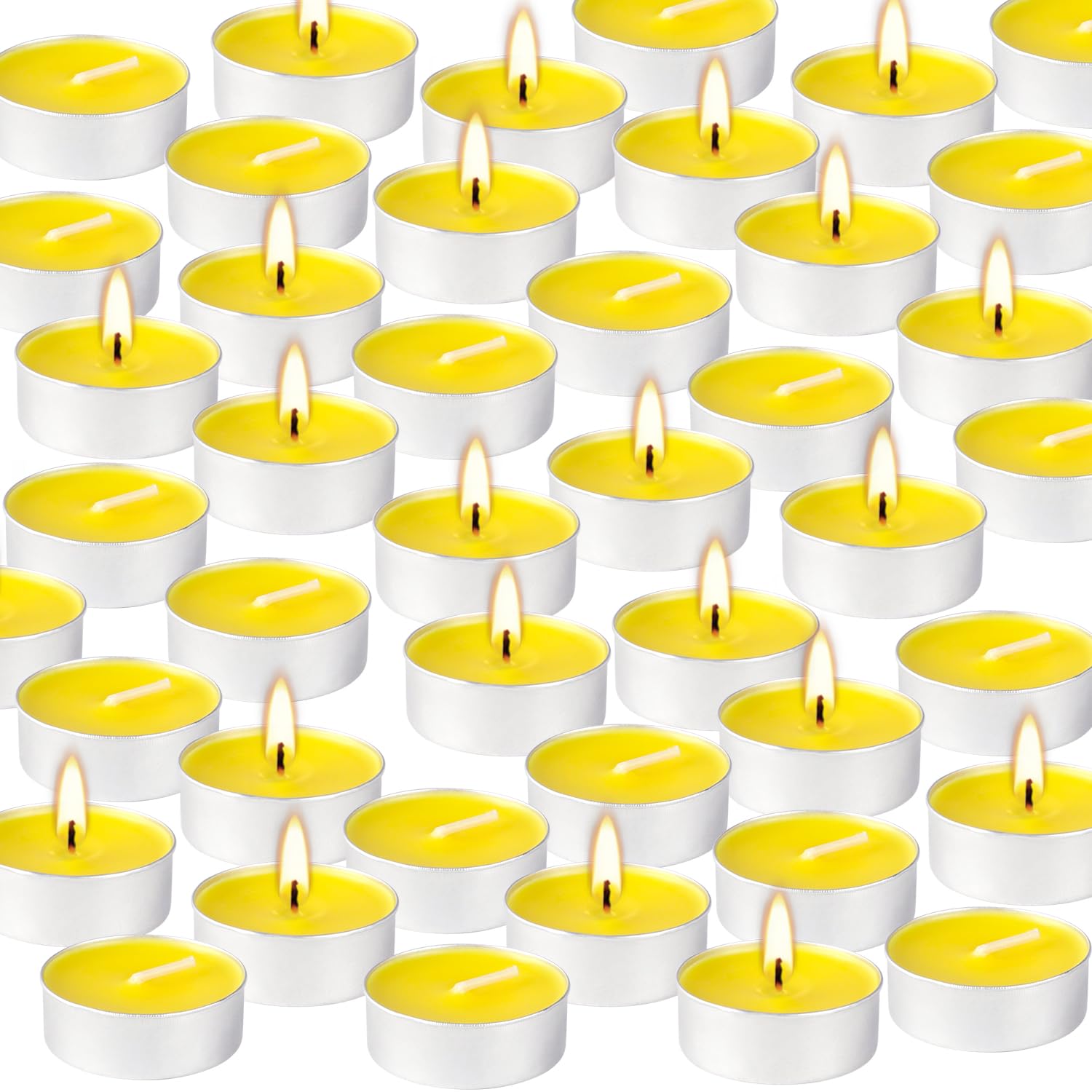 Fclayvts tealight size 1.57in diameter fits standard holders for convenience.