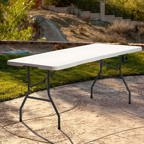 FDW folding table legs with powder-coated finish for durable outdoor use.