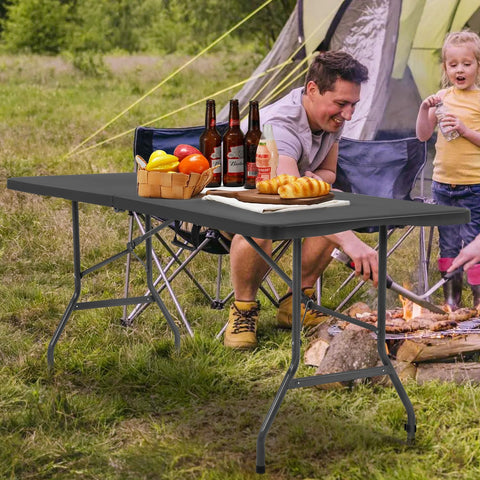 FDW table showing side lock and carry handle for easy transport