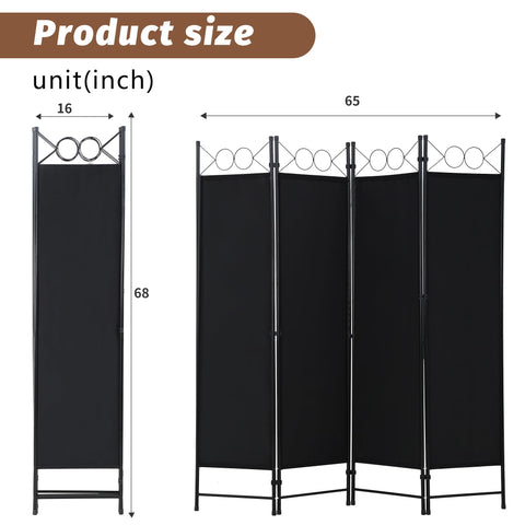 FDW room divider provides portable privacy for shared spaces.