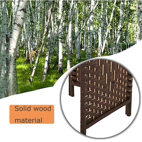 FDW privacy screen in living areas adds stylish space separation.