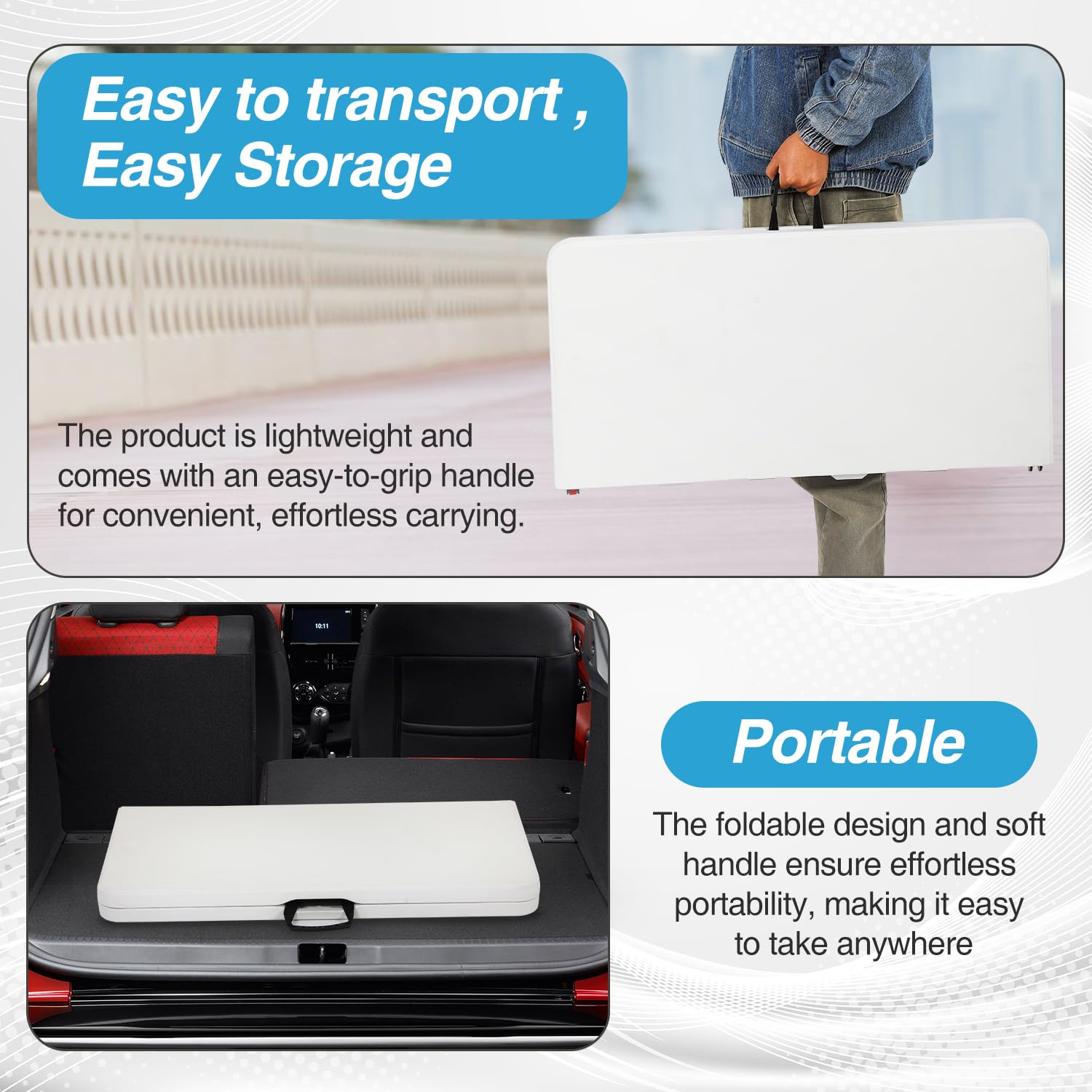 FDW quick and easy assembly saves time at events.