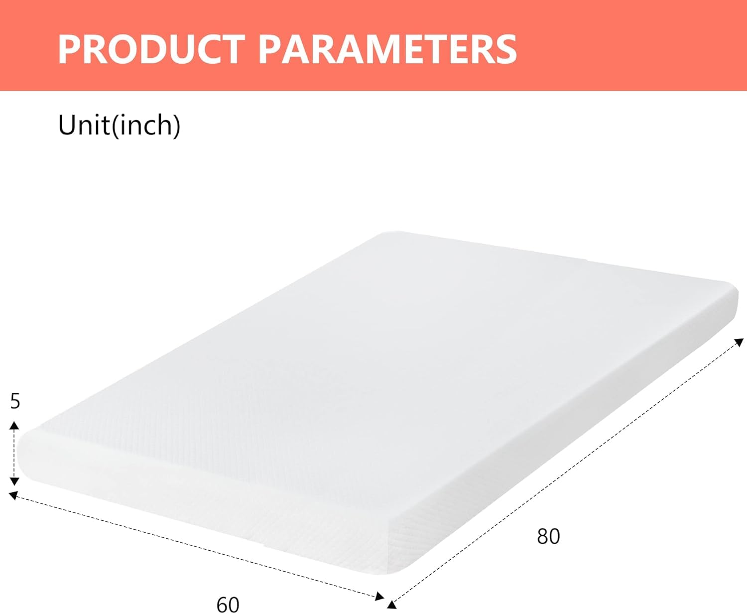FDW removable washable cover for easy cleaning and long-lasting freshness.