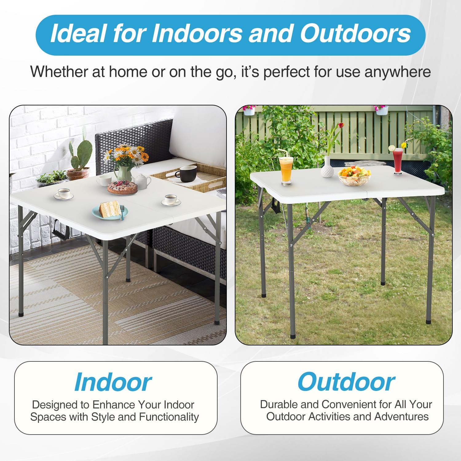 FDW stain-resistant surface that cleans quickly after meals or activities.