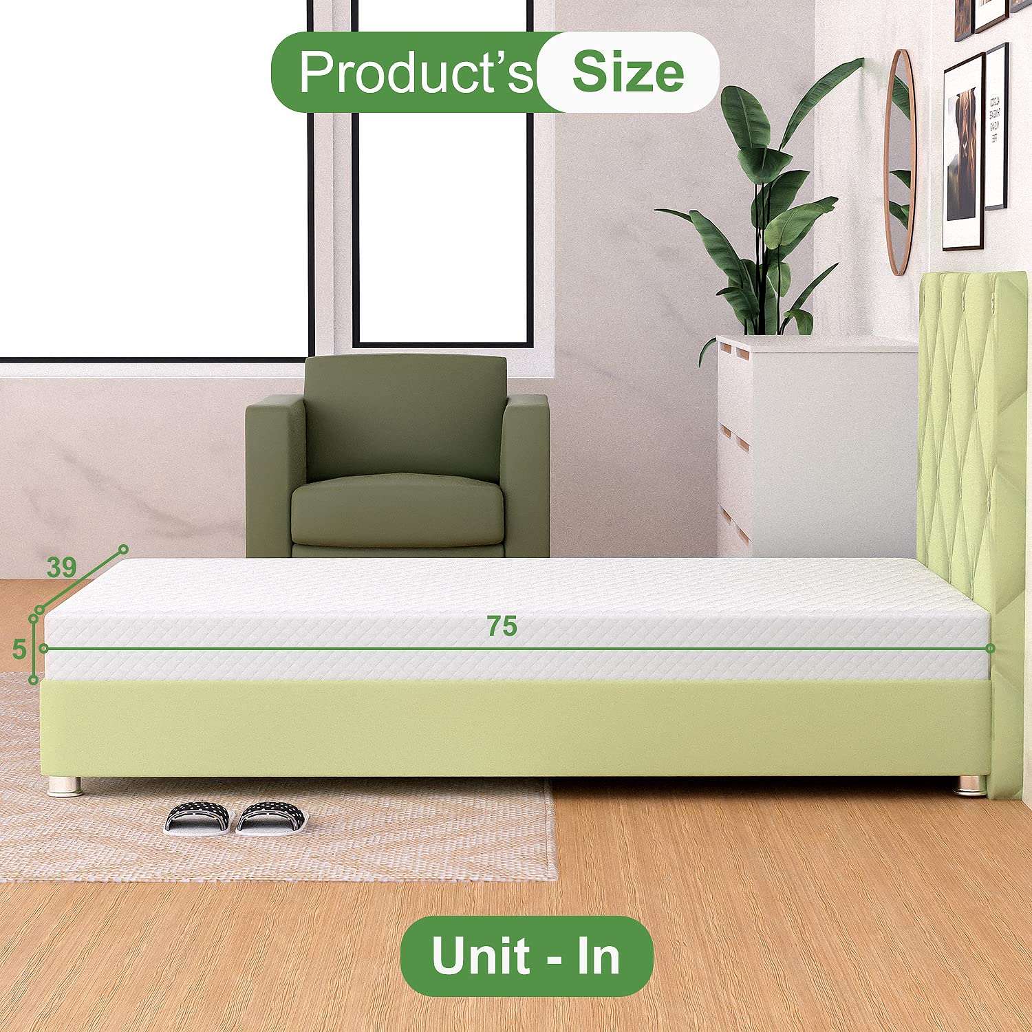 FDW CertiPUR-US certified mattress for safer, chemical-free sleep.