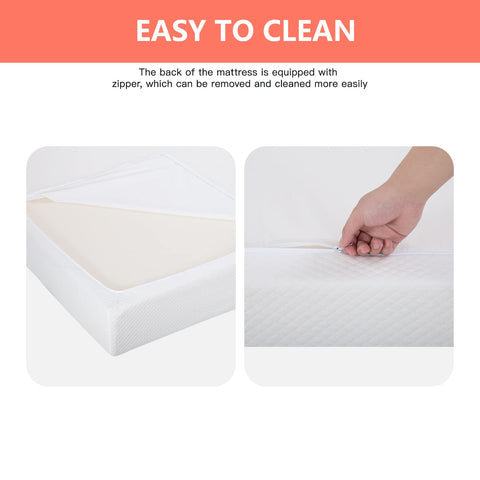 FDW ventilated gel foam promotes airflow for cooler nights