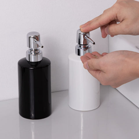 FE ceramic dispenser complements laundry and washrooms with versatile use