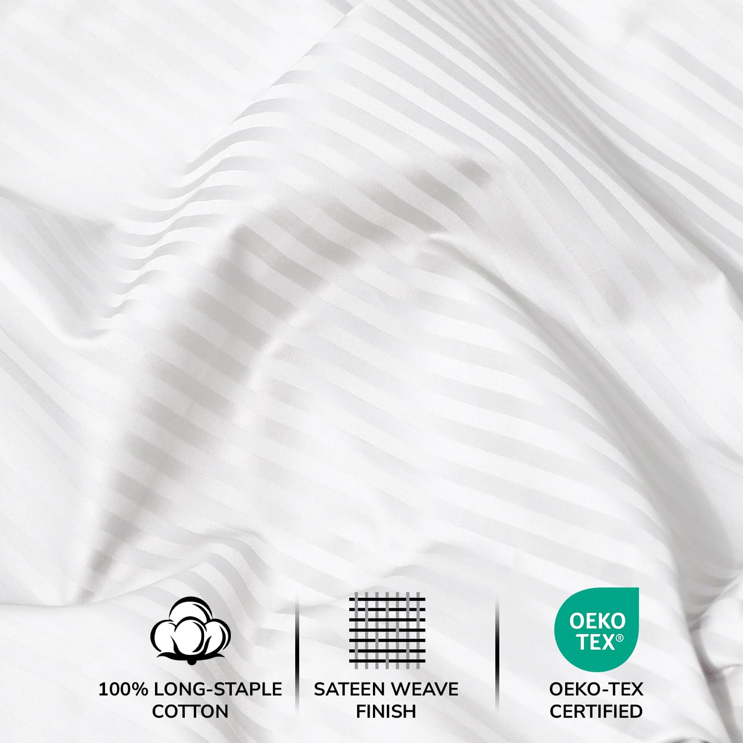 Feather & Stitch New York hem details bedding add subtle luxury.