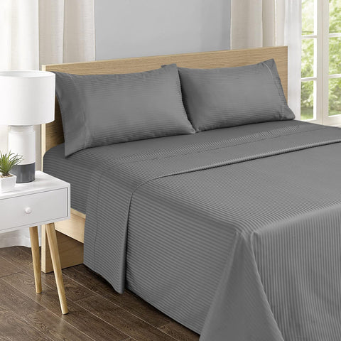 Feather & Stitch New York sateen finish fabric shows silky breathable texture