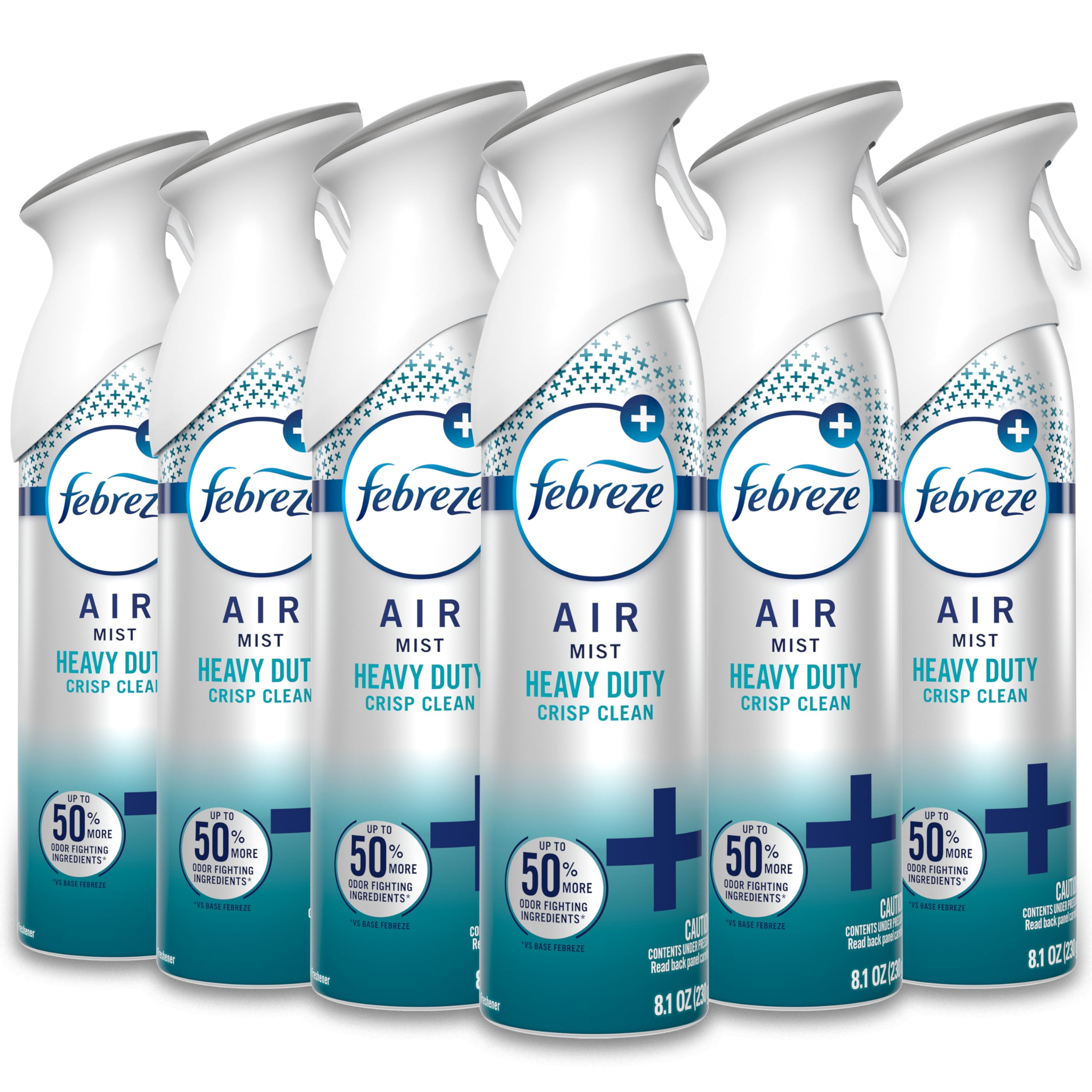 Febreze Air Mist bottle pour delivering quick, even freshness in any room