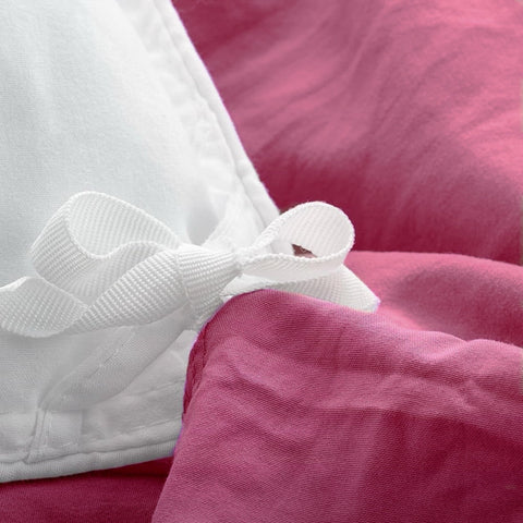 FEDALI HOME Rouge Pink Pillow Shams standard included for a cohesive bed setup