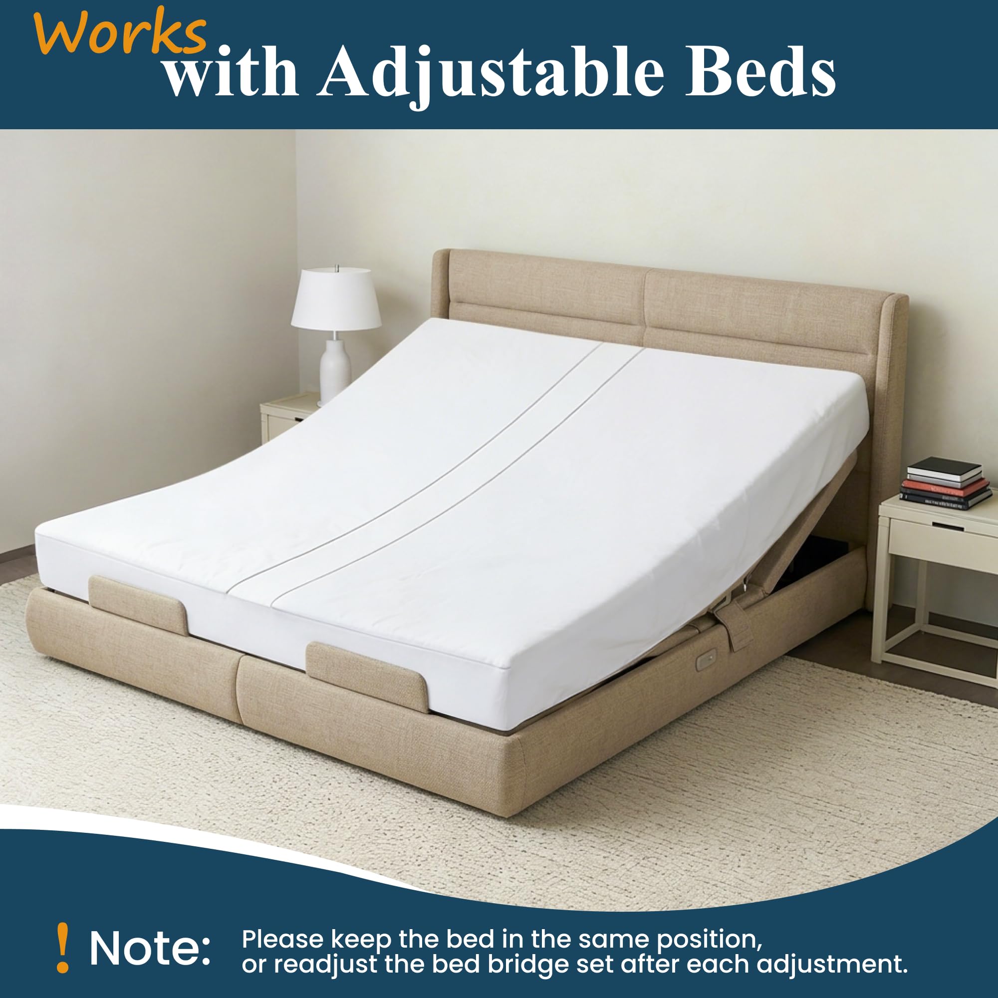 FeelAtHome adjustable bed compatibility supports flexible layouts.