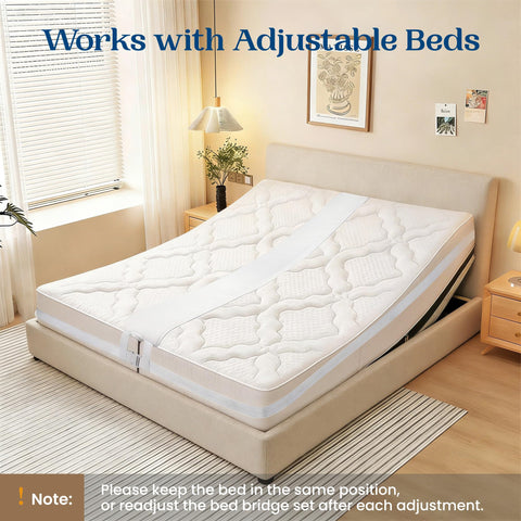FeelAtHome bed-bridge side-by-side-beds highlights easy setup for guests