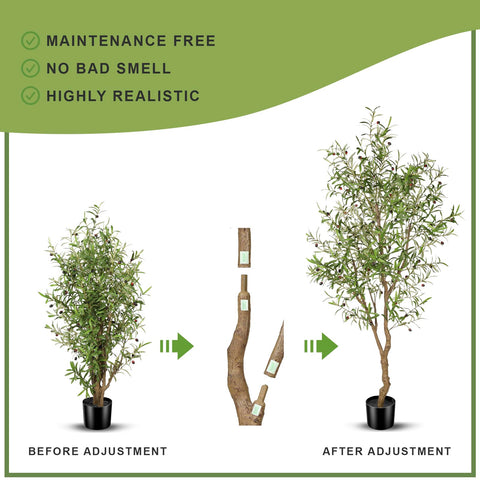 FEELEAD 7ft artificial tree supports mini lights for ambiance.