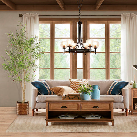 FEELEAD olive tree decor suits living rooms and offices.
