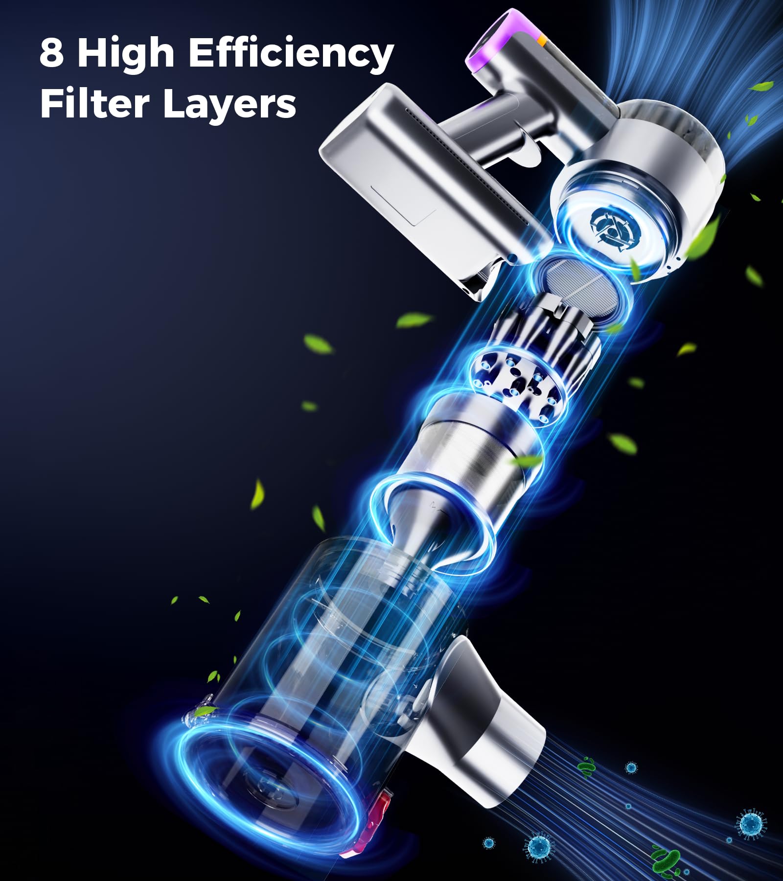 Feetis 8-in-1 attachments expand cleaning versatility for home tasks