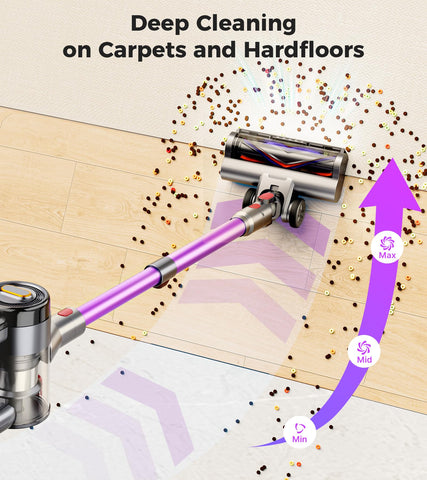 Feetis 8-layer filtration system captures fine dust and allergens