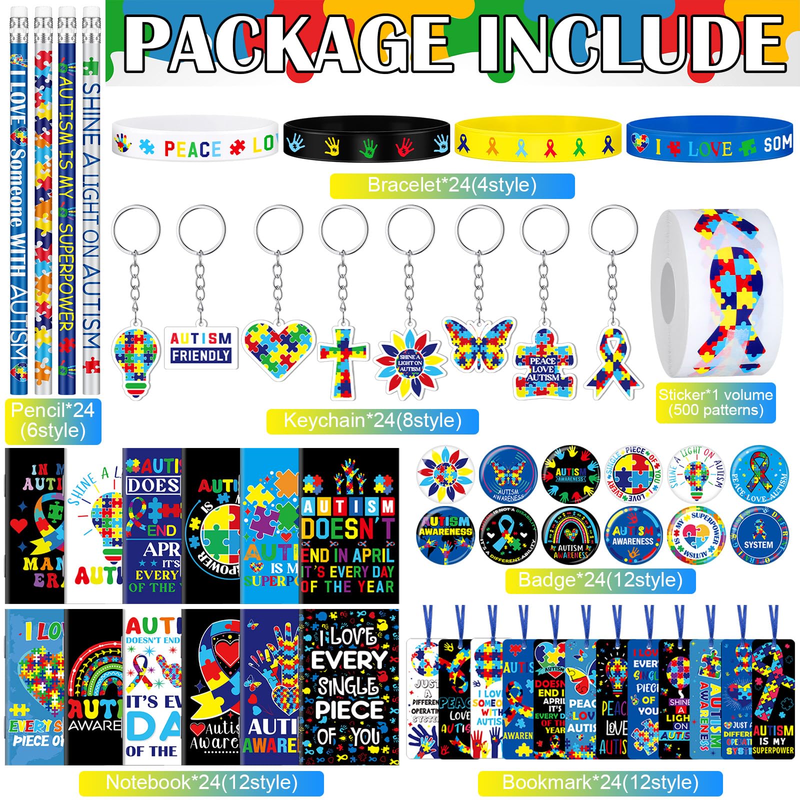 Feifeiya autism bookmarks—slim and easy to use.