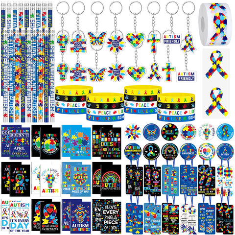 Feifeiya autism awareness wristbands—colorful and durable for events.