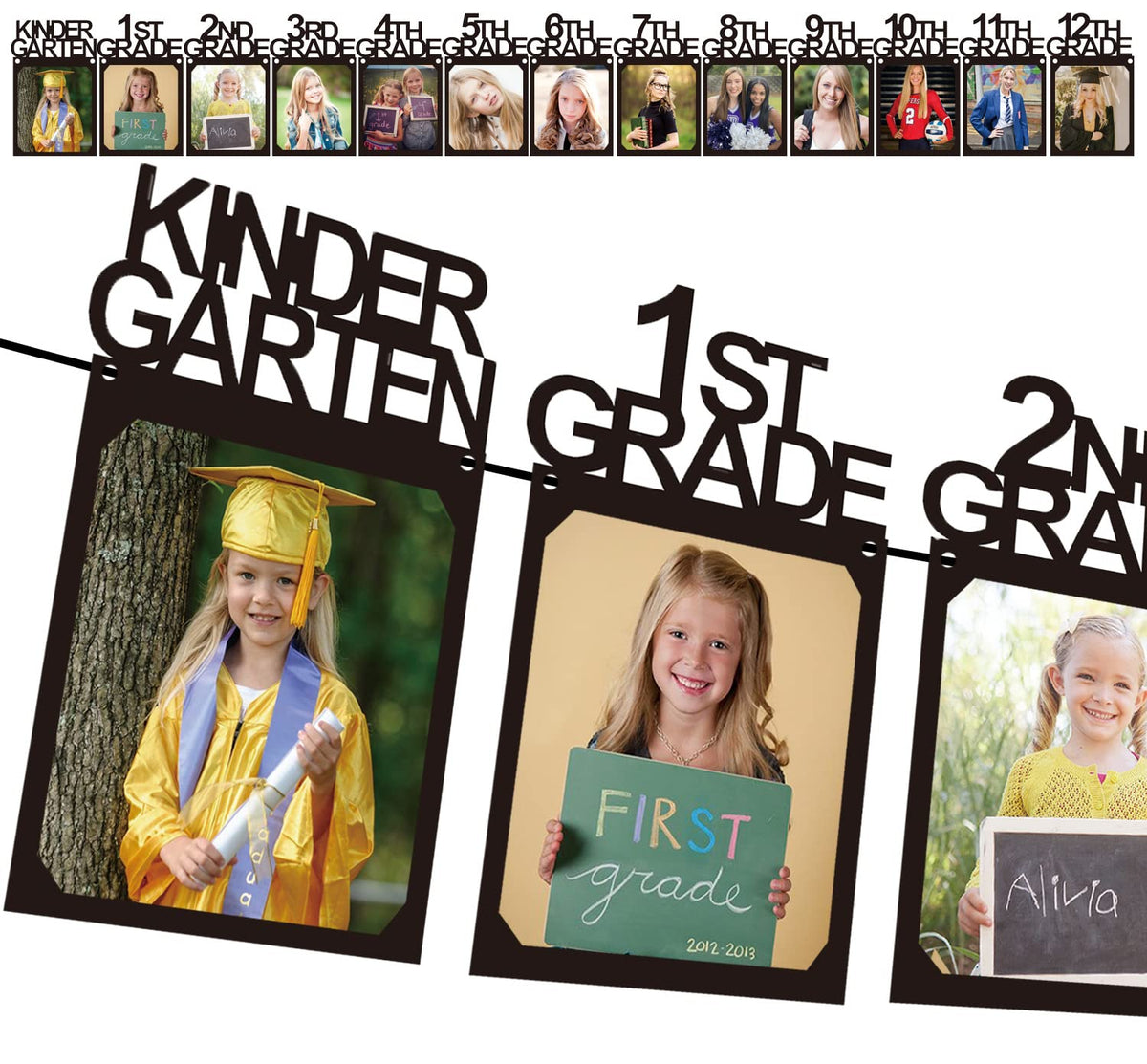 Feiyisuosi 2026 graduation banner front 8x10 showcasing keepsake memories for celebrations
