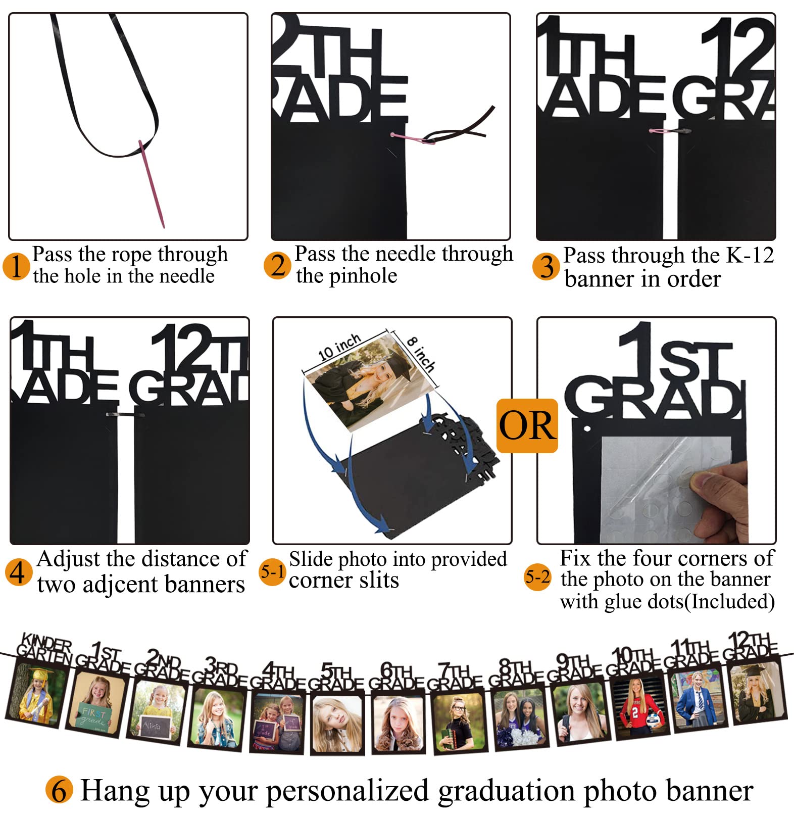 Feiyisuosi 2026 banner photos slits illustrate inserting prints securely