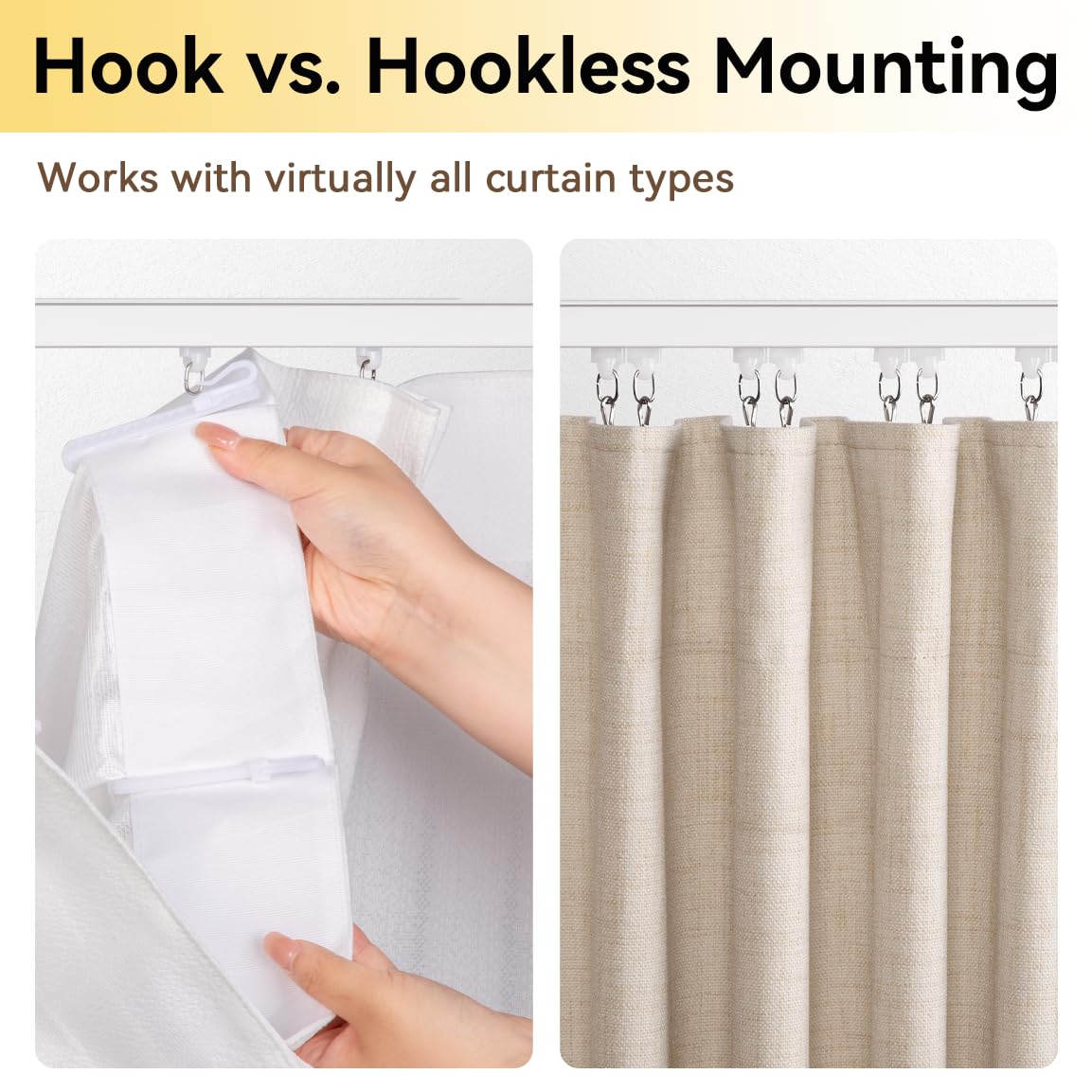 FELIDESIGN sheer curtains use highlights lightweight drape compatibility