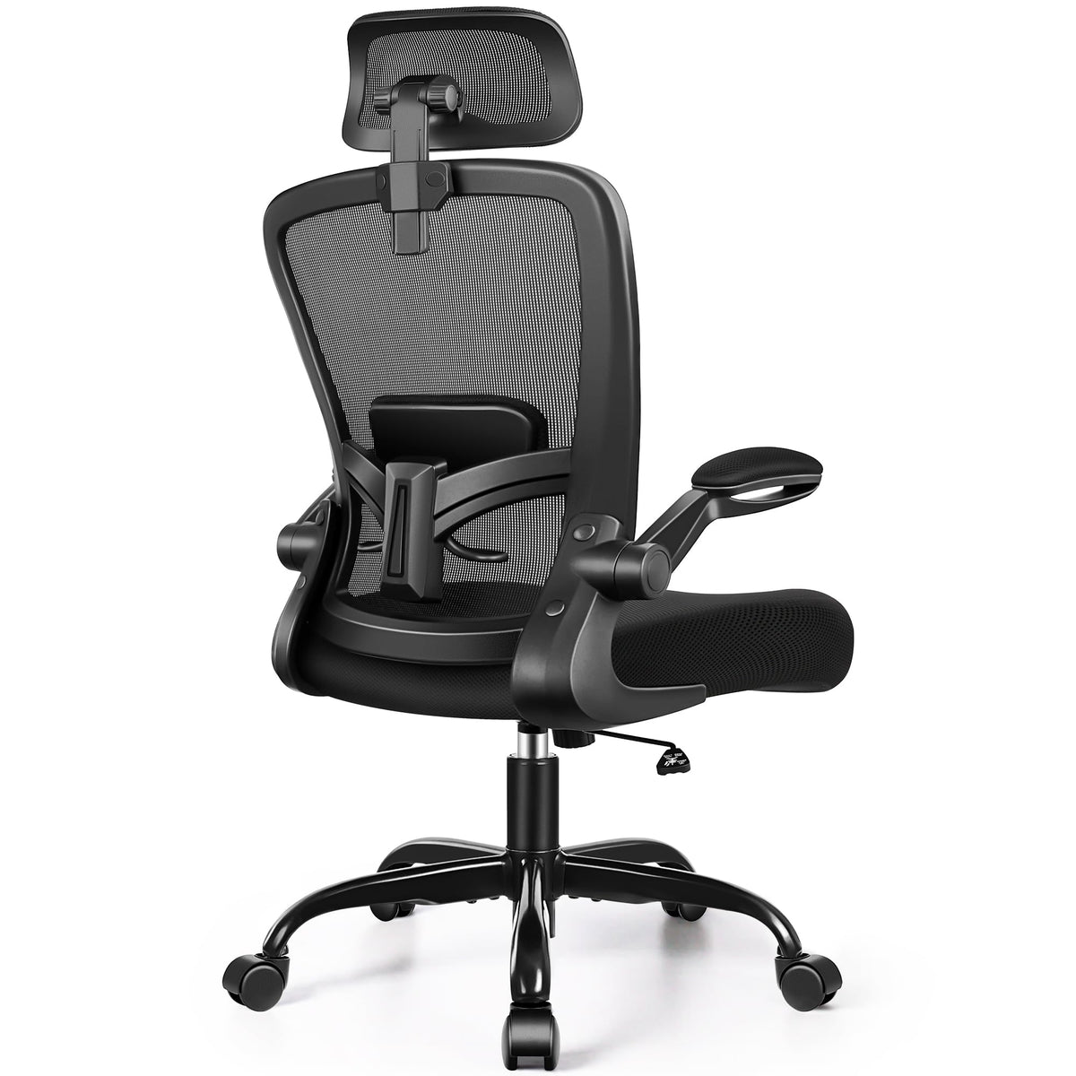 FelixKing Office Chair with adjustable lumbar support enhances posture during long work sessions.