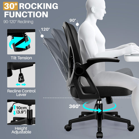 FelixKing Office Chair foam-seat shows soft yet supportive cushioning for all-day comfort.
