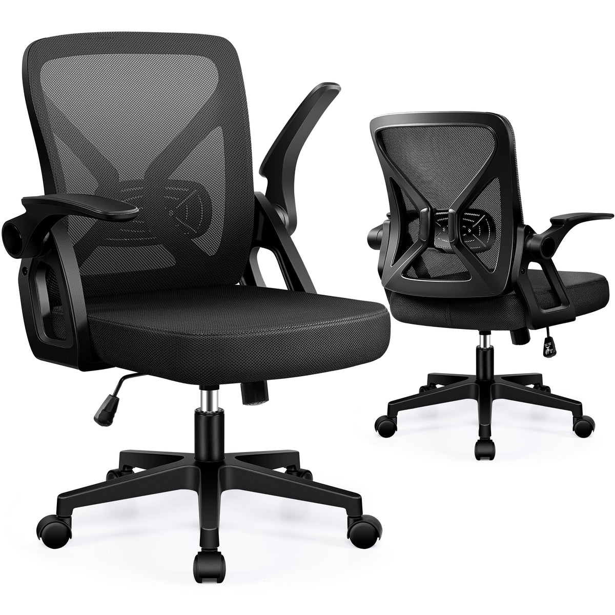 FelixKing Office Chair front view showing breathable mesh and seating comfort for long work sessions.