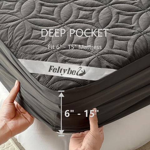 FELTYBED soft microfiber cover feels breathable and gentle