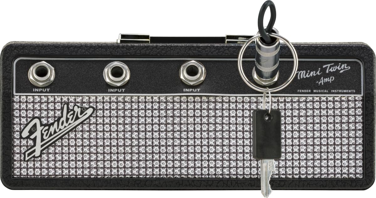 Fender Jack Rack Small with real amp texture for stylish key organization.