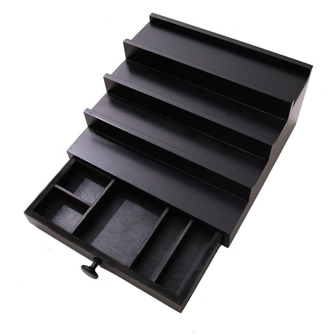 Fengligoo Black Cologne Organizer dimensions enable easy access to daily items.