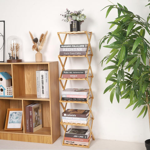 Fengzhizhu bamboo rack compact dimensions ideal for small spaces
