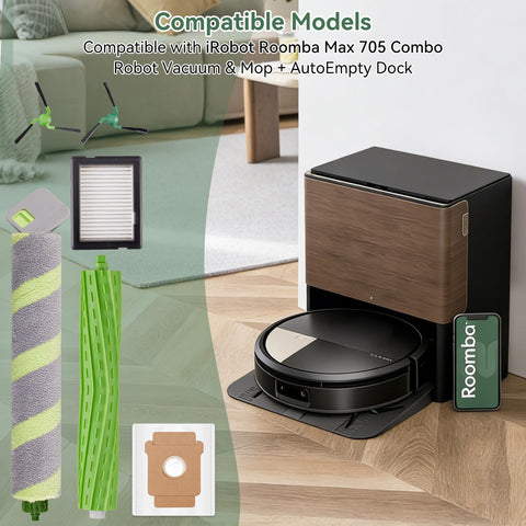 Fenkabs roller mop: high-absorption dirt pickup on hard floors