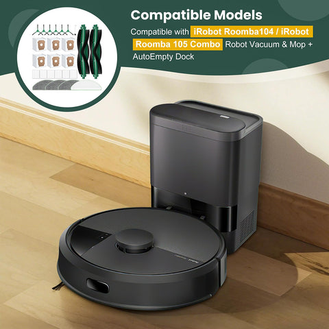 Fenkabs Roomba edge-sweeping brush cleans corners and along baseboards