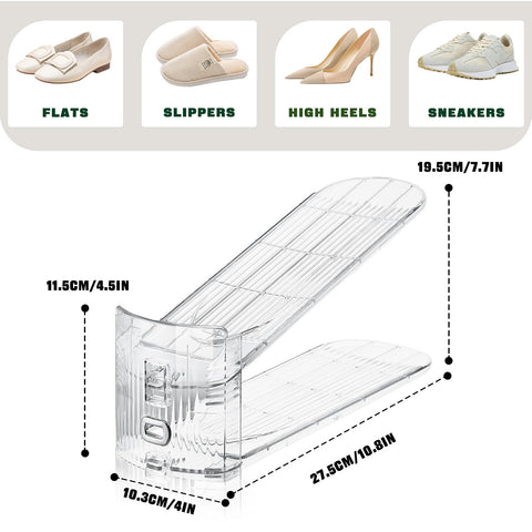 FENRUNXU anti-slip design prevents sliding for stable storage