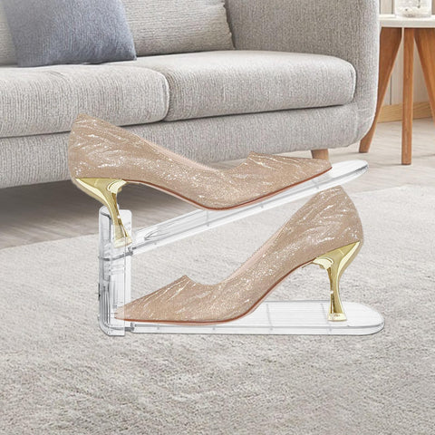 FENRUNXU pull-out access hole design enables easy retrieval of shoes.