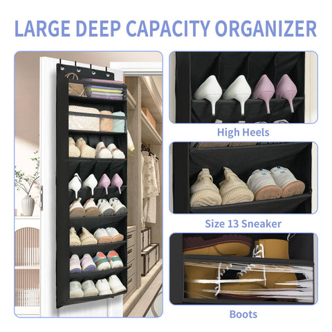 FENTEC durable 600D Oxford fabric ensures long lasting door storage.
