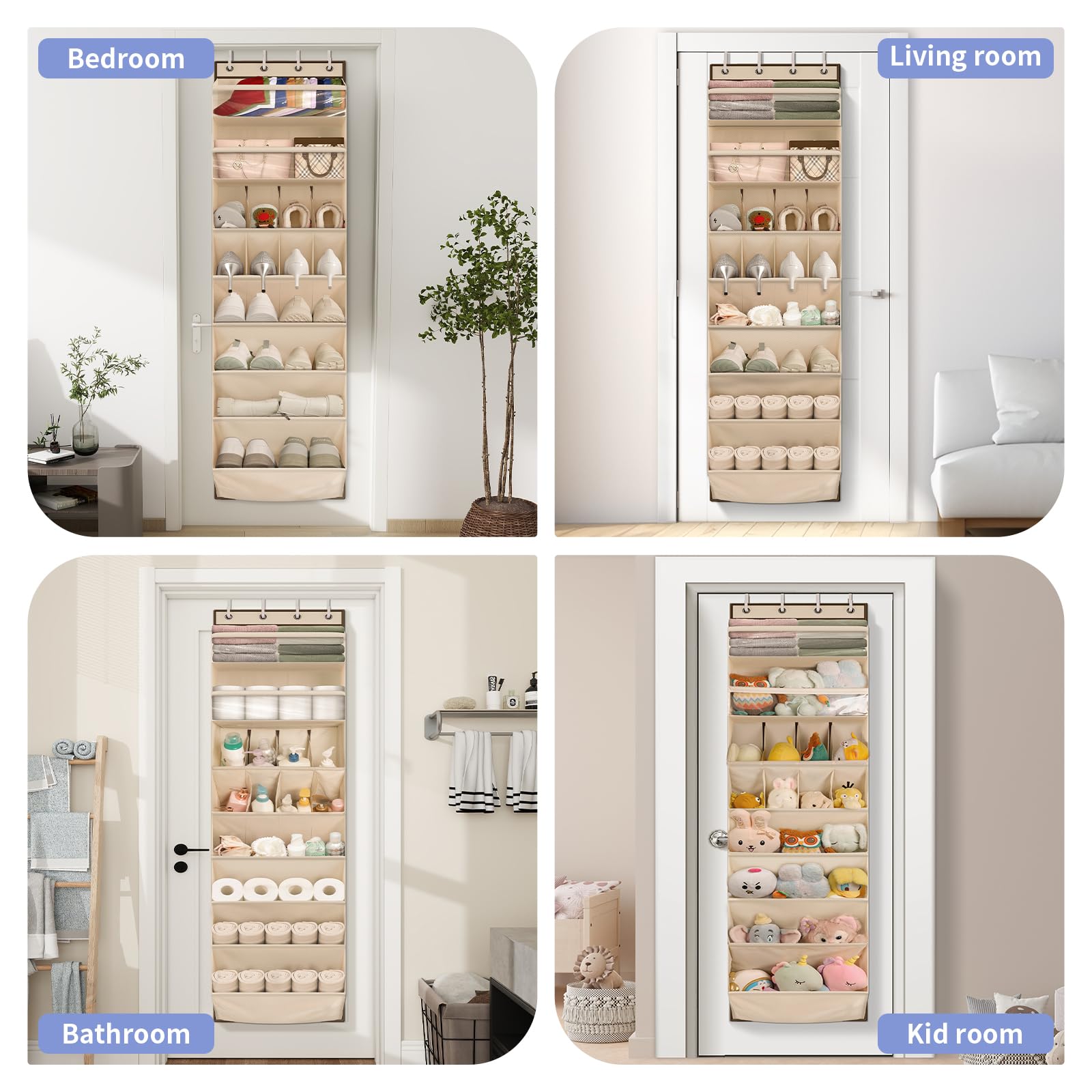 FENTEC space-saving hanging shoe storage ideal for small spaces