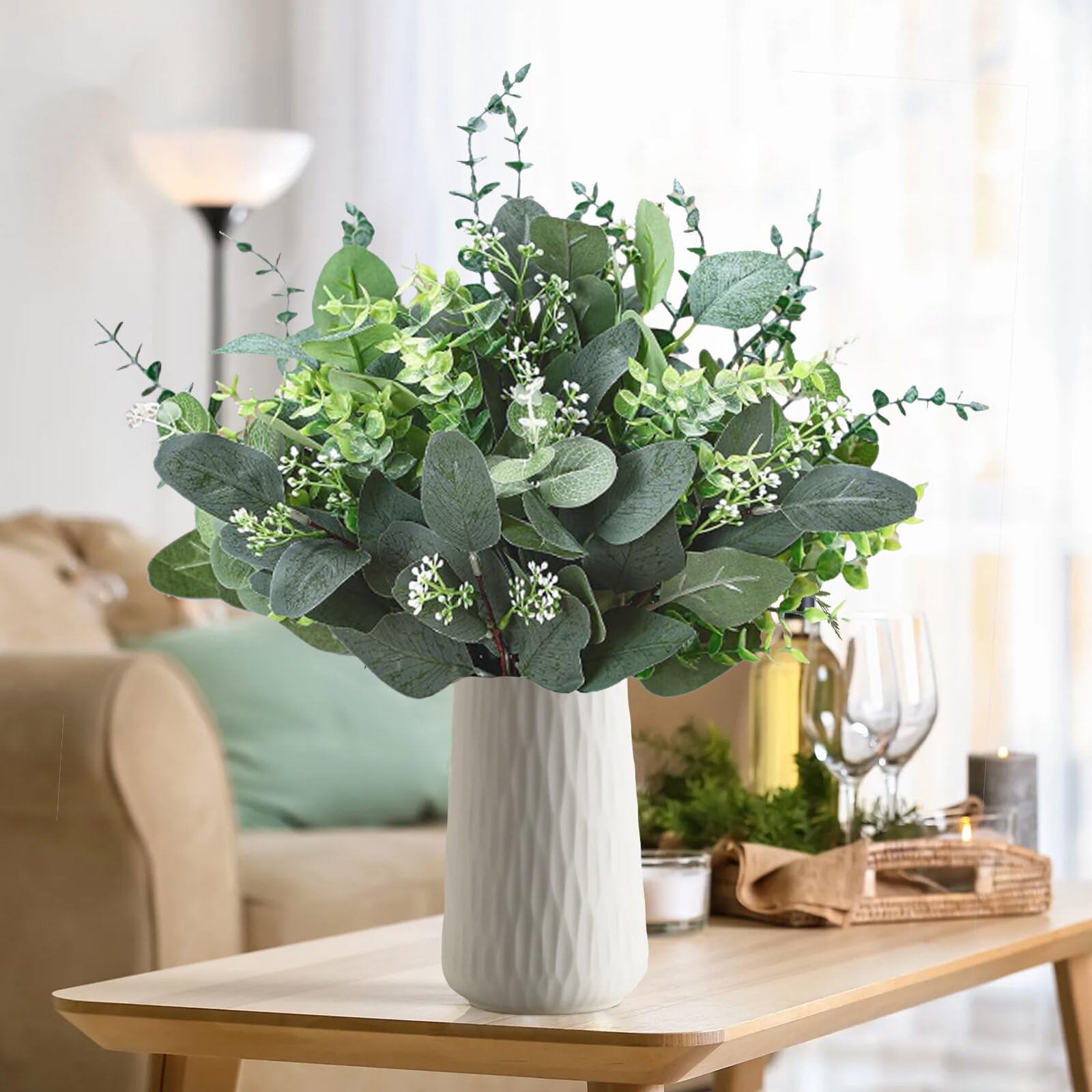 FENYUAN wedding centerpiece variety in eucalyptus stems for elegant tables