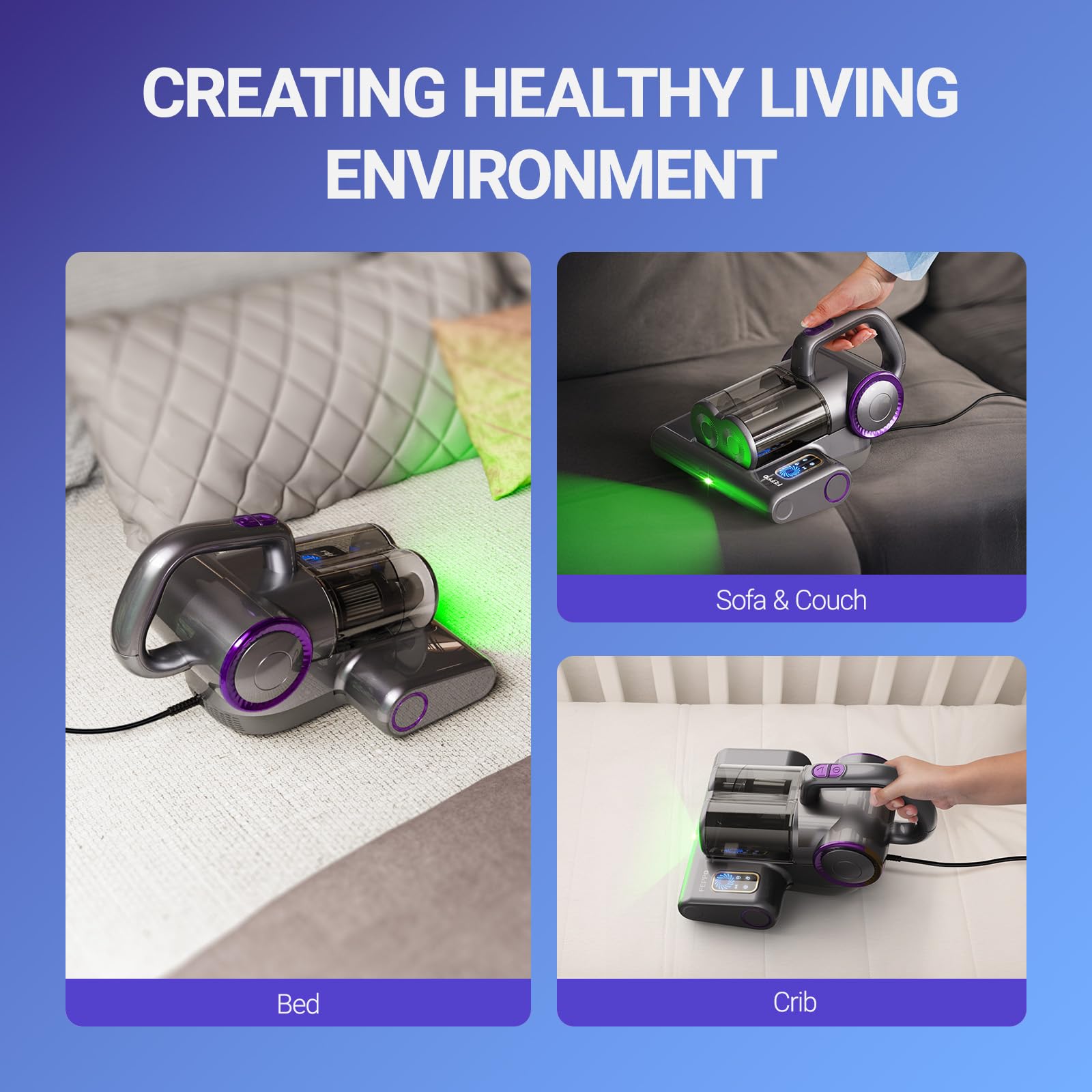 Feppo with extended cord enables wide coverage without frequent re-plugging