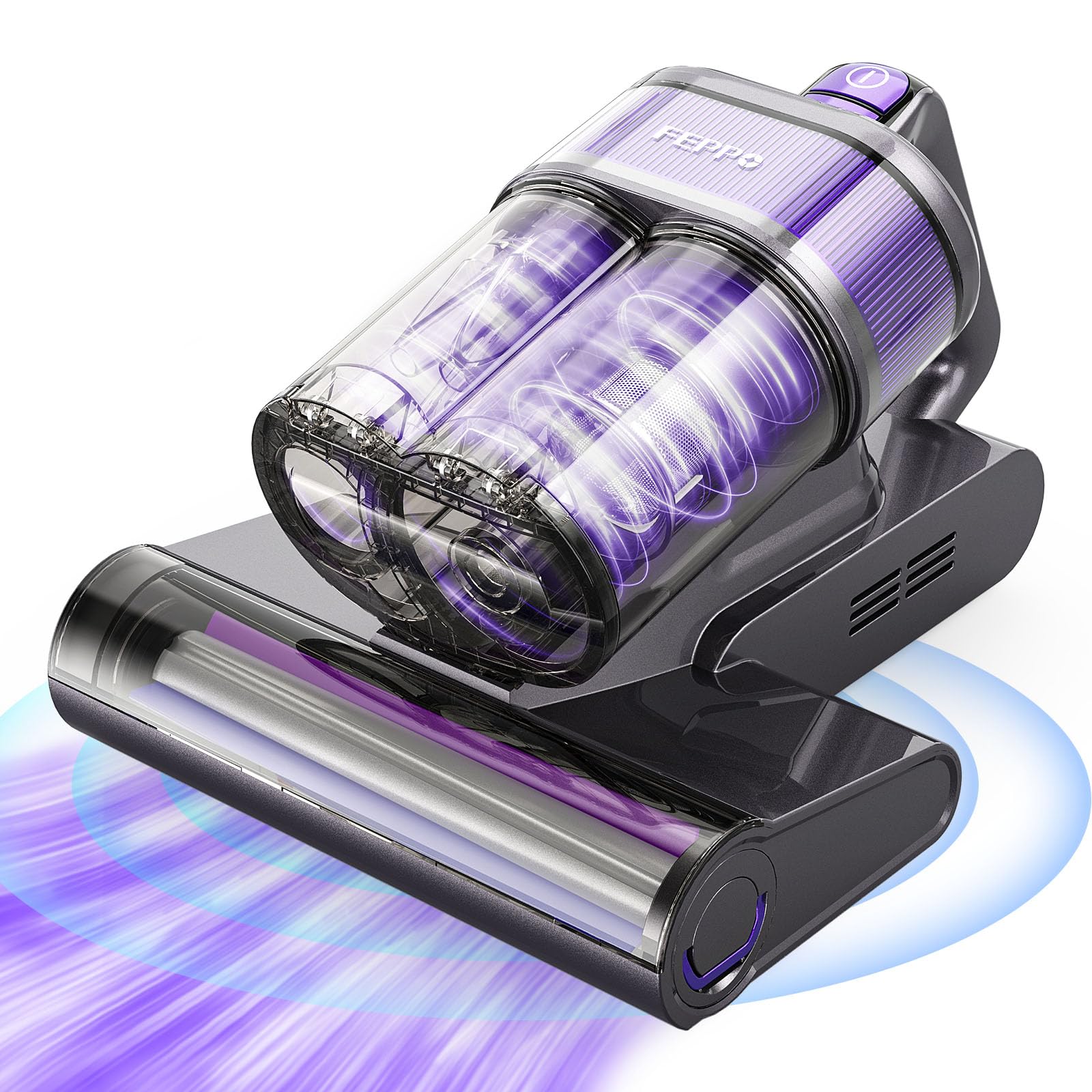 FEPPO Pro front view shows powerful suction for deep cleaning.