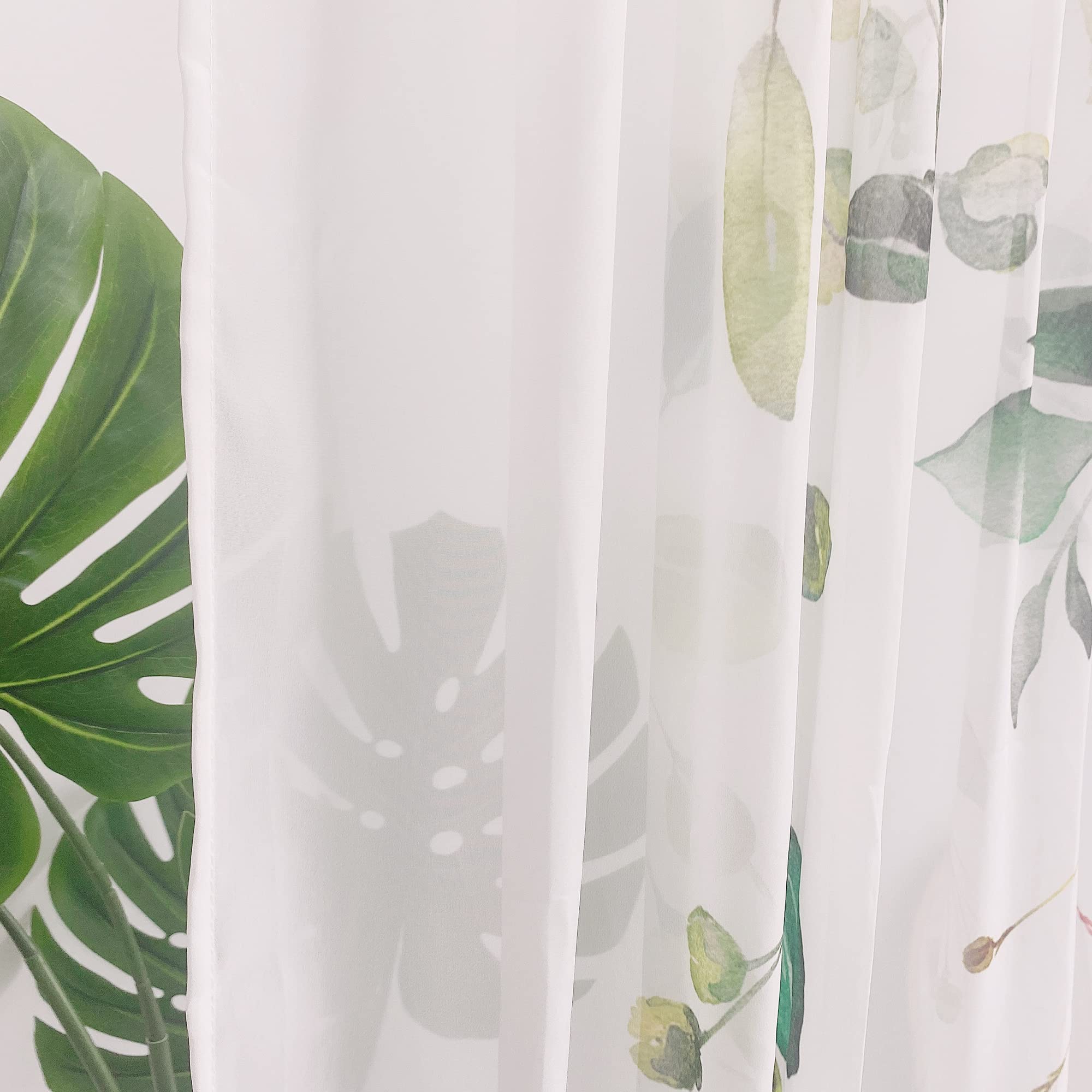 Fereyis machine-washable curtains for easy care