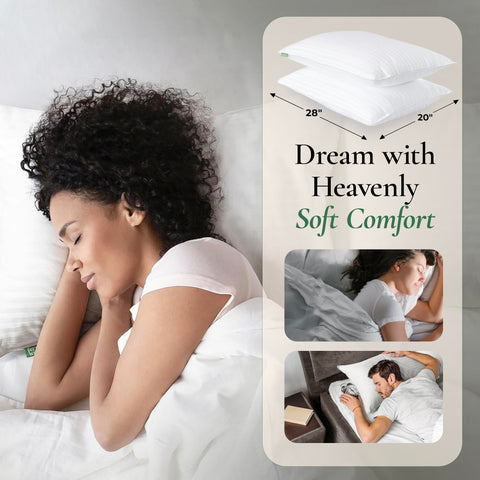 Fern and Willow gel-infused fill provides cooling comfort for hot sleepers.
