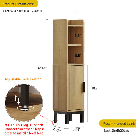 FerniTry adjustable shelves adapt to different items for flexible storage