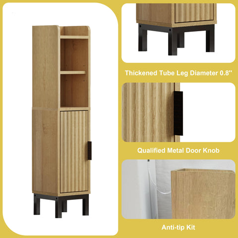 FerniTry top compartment keeps small items like plants or phones accessible