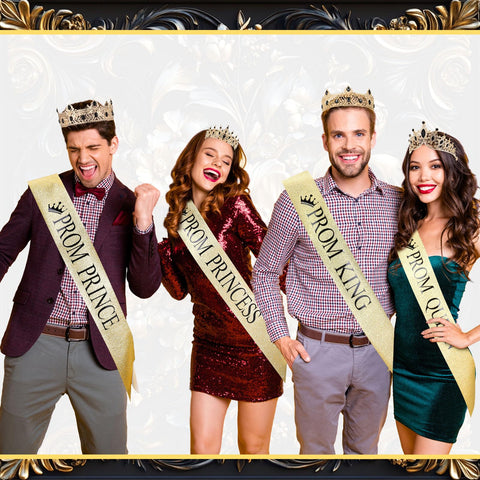 Ferreve crowns ideal for cosplay, prom, and group photo moments.