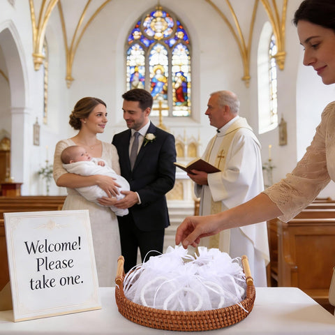 Ferreve first communion gift collection as meaningful keepsake.